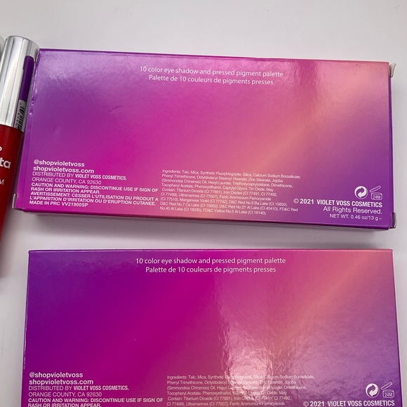 NIB MAKEUP BUNDLE VIOLET VOSS HALF CAKED BONITA - Picture 8 of 8